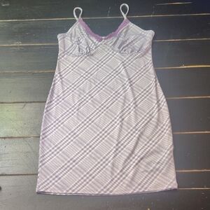 Empyre Purple 💜 💜 💜 Plaid Design Summer 🏝️🏝️🌞🌞 Dress